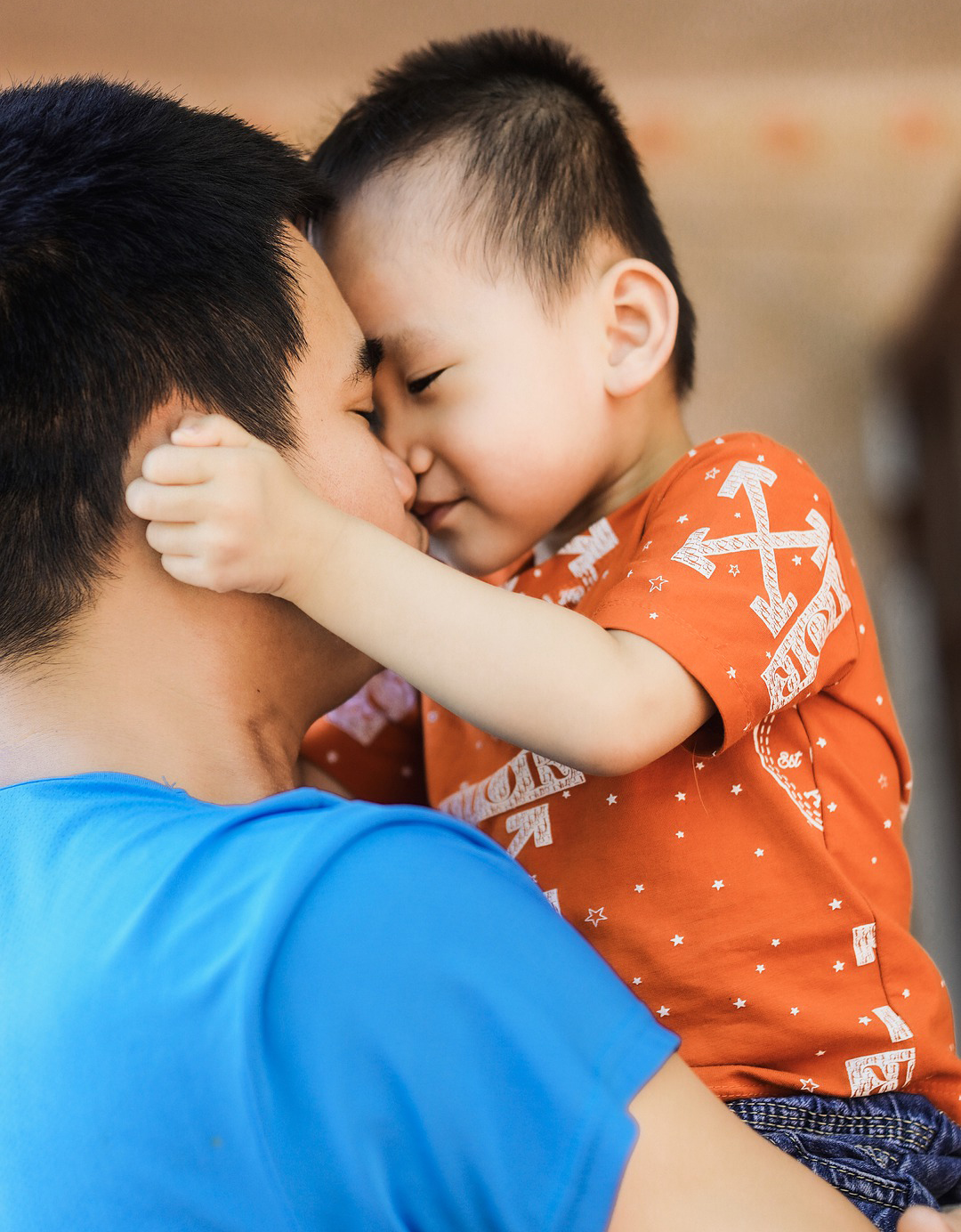 Rockland and Orange County Dad with son after visitation judgment